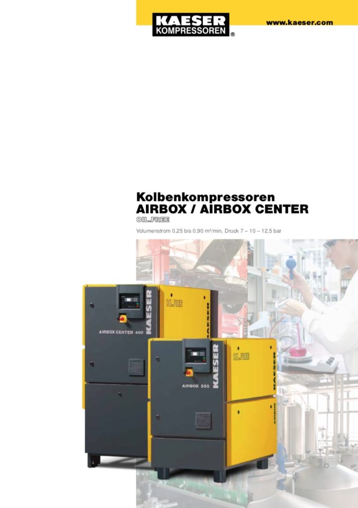 KAESER Kolbenkompressor Airbox-Center 2017