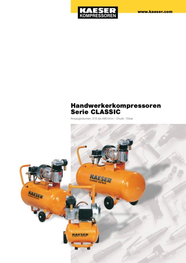 KAESER Kolbenkompressor Serie Classic